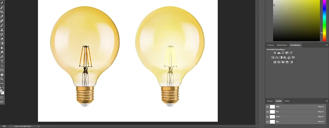 Product image retouching