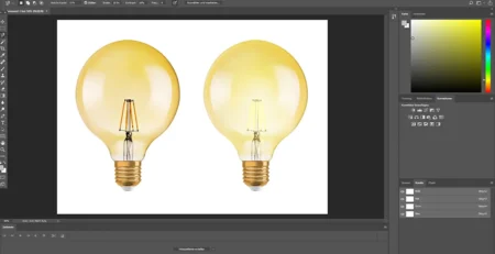 Product image retouching